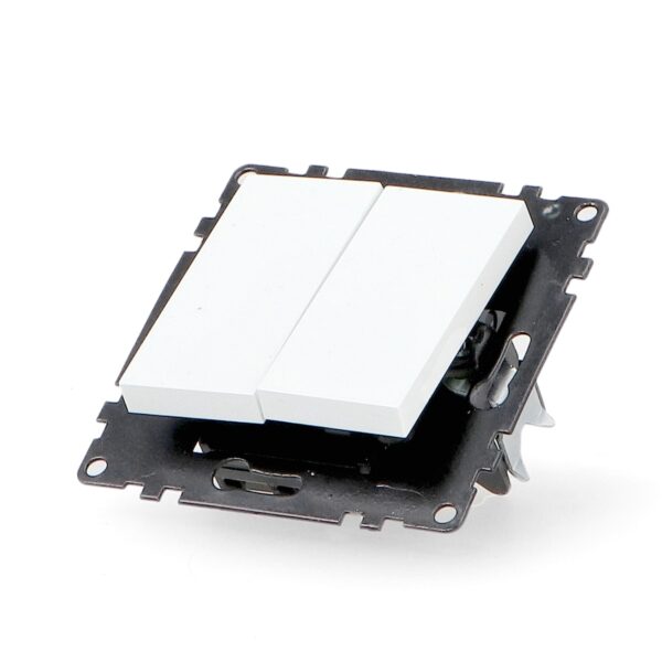 Interruptor Duplo PJ Branco