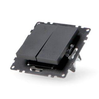 Interruptor Duplo PJ Preto