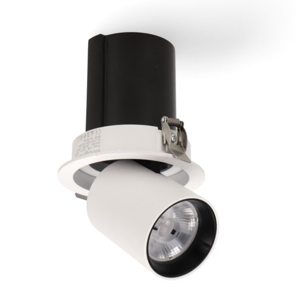 Foco LED orientável Tube Round 12W  4000K