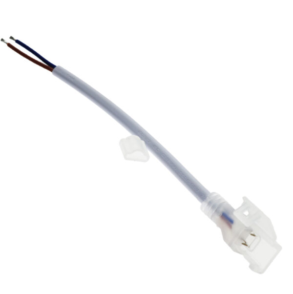 Cabe adaptador c/ clip para fita LED 220VAC Cob