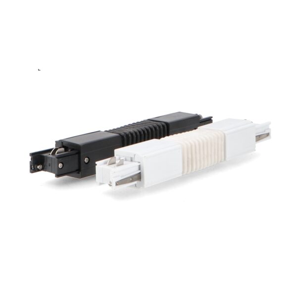 Conector Flexível Preto para Calha Trifásica
