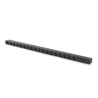 Foco LED Hallway Serie 16Mm 18W de Calha Magnética Preto 48V 3000K