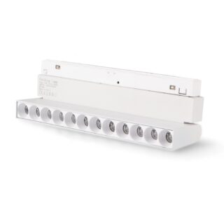 Foco LED Aotrom 12W para calha magnética Branco 48V Serie 20Mm - 4500K