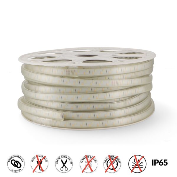 Fita LED 220VCA SMD 2835 Mixt 14,4W/m - 50 Metros CCT