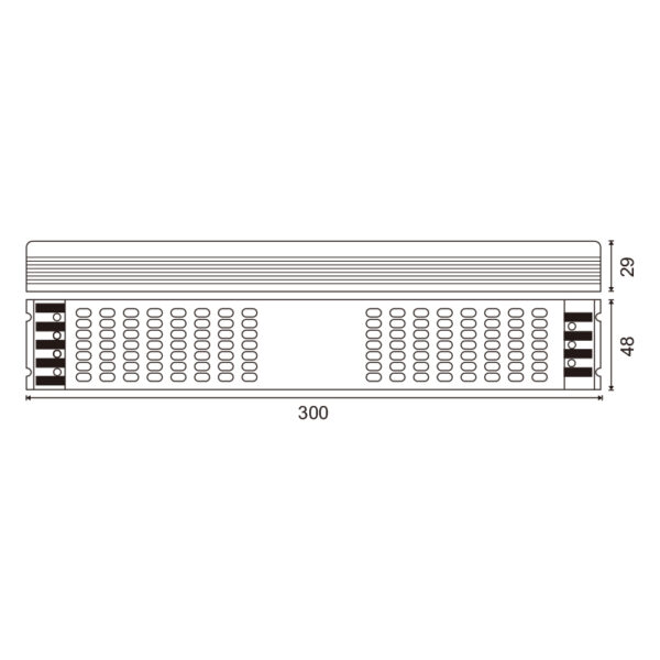 Transformador dimavel por 0-10V LED 150W 24VDC - Image 2