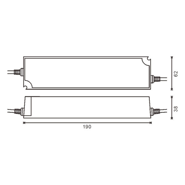 Transformador para fitas LED 100W 24VDC IP66 - Image 2