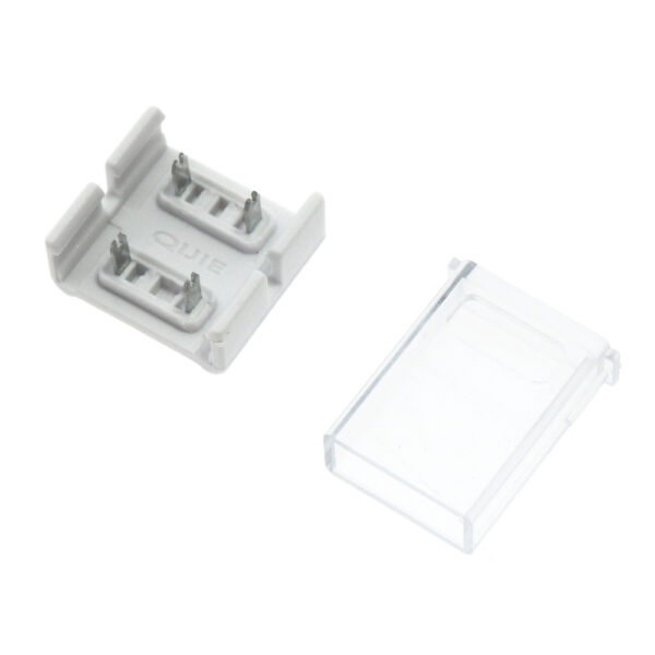 Conector intermediário para LED Strip IP68 12MM saída 10MM em 2PIN