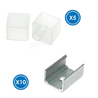 Pack de topos e grampos para Capa de Silicone LM3973