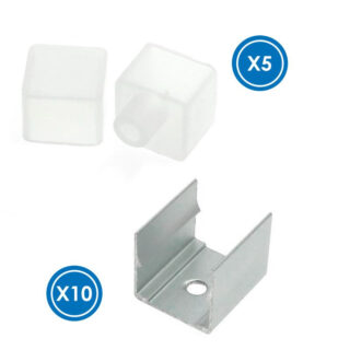 Pack de topos e grampos para Capa de Silicone LM3975