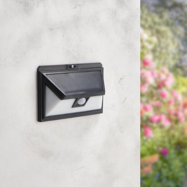 Aplique de parede LED Solar Venus com Sensor de movimento 4500K