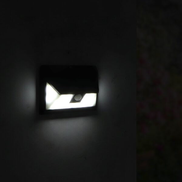 Aplique de parede LED Solar Mustang com Sensor de movimento 4500K - Image 3