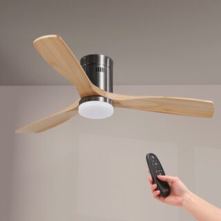 Ventoinha de Teto LED Níquel Energy