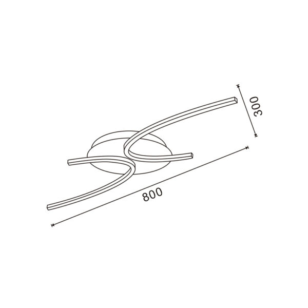 Candeeiro de teto LED Merang - DSC - Image 2