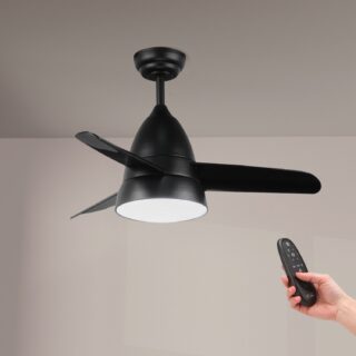 Ventoinha de Teto LED Black Silence