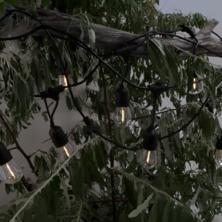 Grinalda LED Solar de 10 lâmpadas 7,5M Exterior IP65 - 3000K