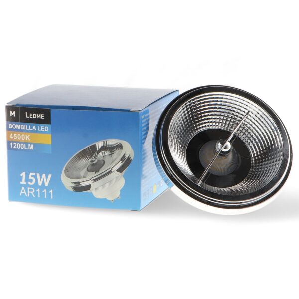 Lâmpada LED Star GU10 AR111 15W 24º  4500K