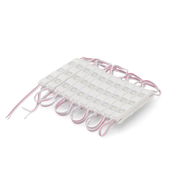 Corrente de 20 Módulos de 3 LED SMD5730 12VCC 0.75W 6000K