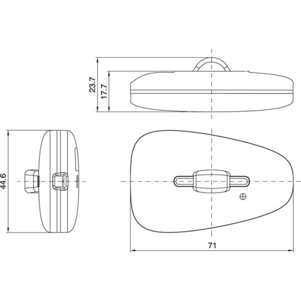 Regulador de mão com botão deslizante 24W(12V)/48W(24V) para LED de tensão constante - Image 2