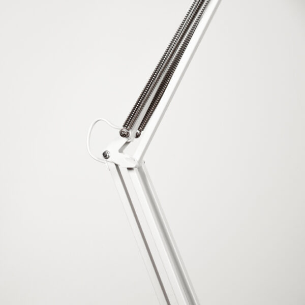 Candeeiro de pé ANTIGONA XL articulado 1xE27 Alt.Reg.xD.30cm Branco - Image 3
