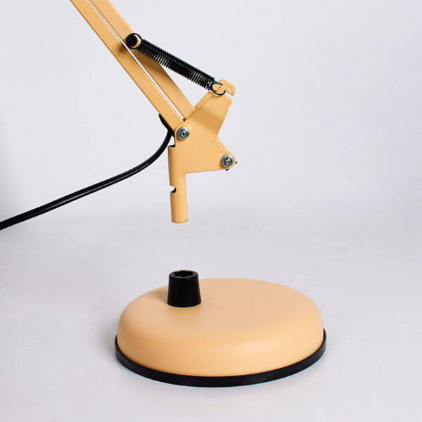 Candeeiro de mesa ANTIGONA articulado 1xE27 C.15,5xAlt.Reg.cm amarelo mate - Image 3