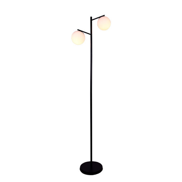 Candeeiro de pé AIMEE 2xE27 Alt.170xD.42cm preto - Image 2