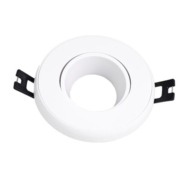 Aro de encastrar ONIRO redondo Alt.2,9xD.9cm policarbonato (PC) branco - Image 2