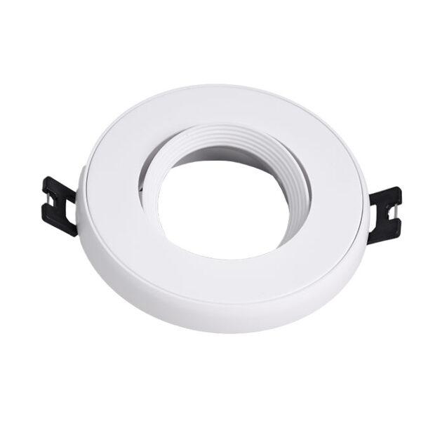 Aro de encastrar ONIRO redondo Alt.2,5xD.9cm policarbonato (PC) branco - Image 2