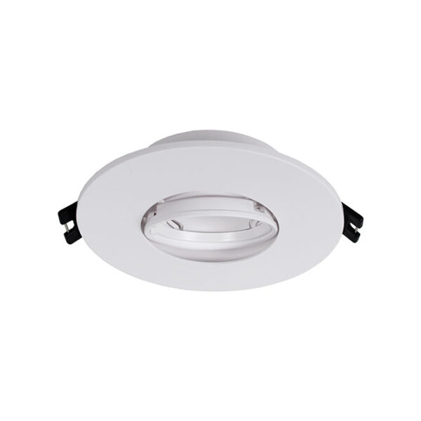 Aro de encastrar ONIRO redondo Alt.2,9xD.11cm policarbonato (PC) branco - Image 2