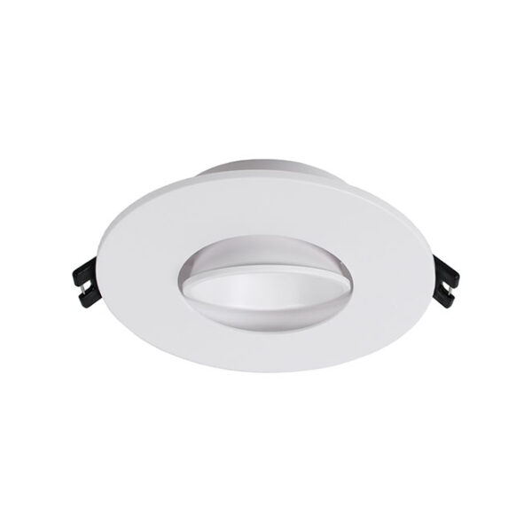 Aro de encastrar ONIRO redondo Alt.2,9xD.11cm Policarbonato (PC) Branco - Image 2