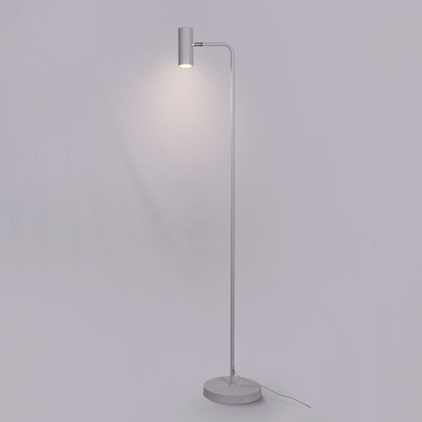 Candeeiro de pé LUCAS 1xGU10 Alt.146,5xD.36cm Branco - Image 2
