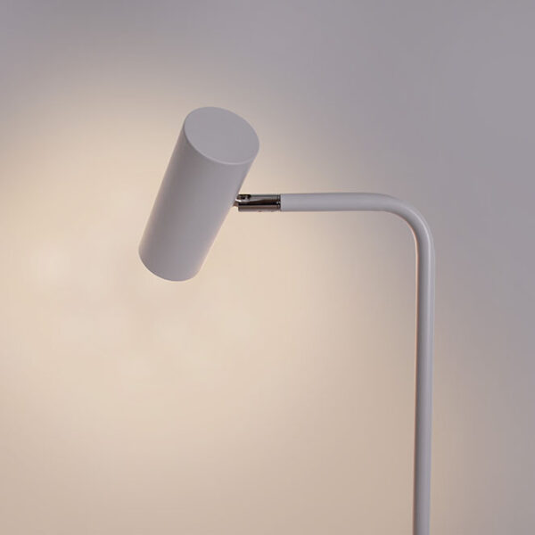 Candeeiro de pé LUCAS 1xGU10 Alt.146,5xD.36cm Branco - Image 3