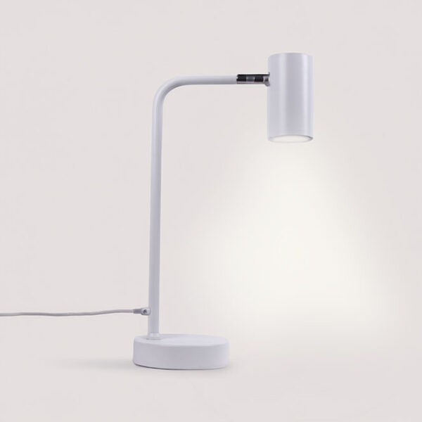 Candeeiro de mesa LUCAS 1xGU10 Alt.38xD.23cm Branco - Image 2