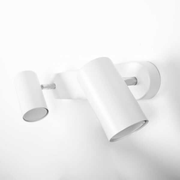 Aplique LUCAS 2xGU10 C.30xL.10xAlt.12cm branco - Image 2