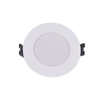 Aro de encastrar OLAVO redondo Alt.3,1xD.9cm policarbonato (PC) branco