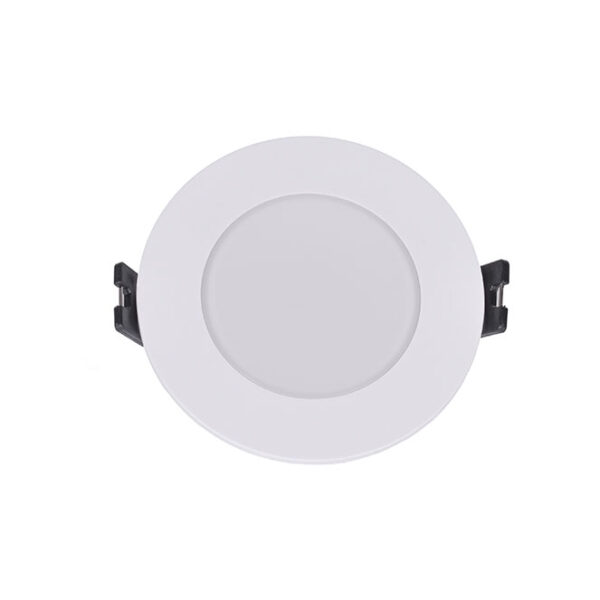 Aro de encastrar OLAVO redondo Alt.3,1xD.9cm policarbonato (PC) branco
