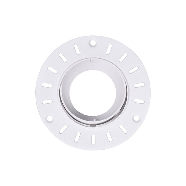 Aro de encastrar ONASSIS redondo para gesso cartonado Alt.3xD.9,5cm policarbonato (PC) branco