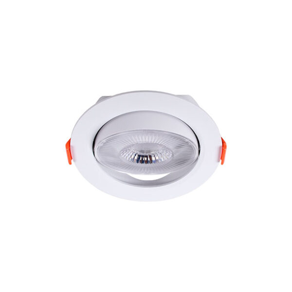 Foco de encastrar INTEGO SPOT redondo 1x5W LED 350lm 3000K 36° xD.9cm Branco - Image 2