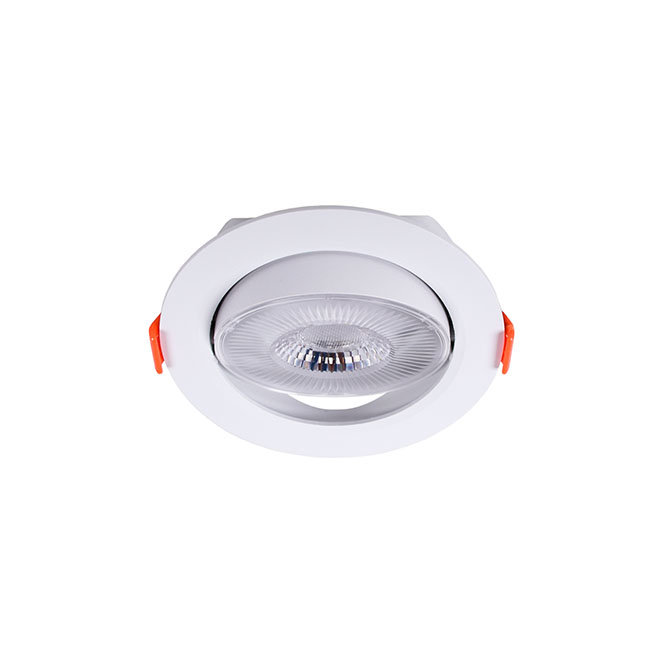 Foco de encastrar INTEGO SPOT redondo 1x5W LED 350lm 6400K 36° xD.9cm branco - Image 2