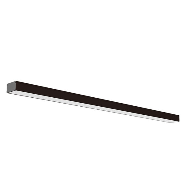 Barra suspensa/tecto LineX OFFICE 120cm 1x40W LED 3200lm 3000K 120° C.118xL.7xAlt.Reg.cm preta - Image 2