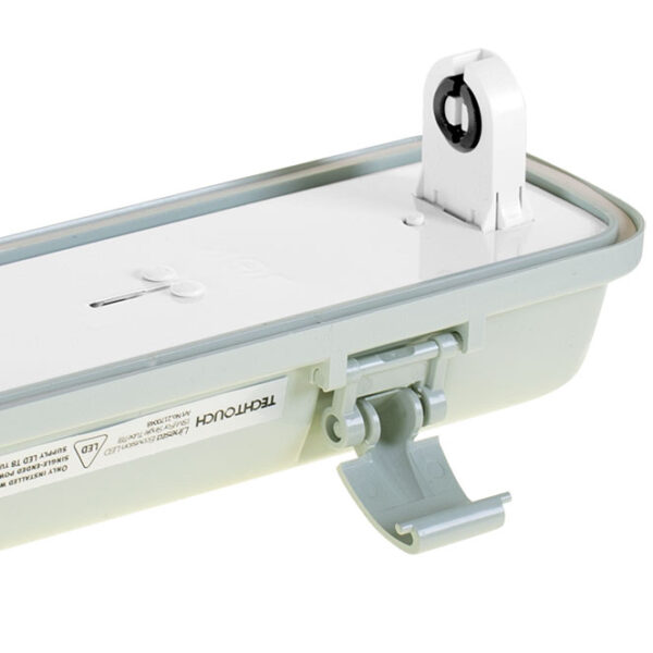 Armadura estanque LINESTA IP65 1xG13 T8 LED 150cm C.156xL.8,0xAlt.9,0cm Cinzento - Image 3