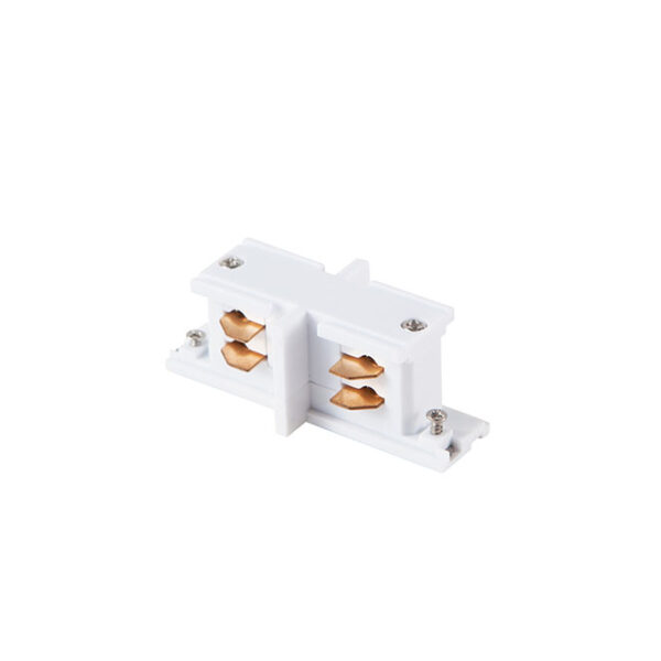 Conector em forma de "I" para calha de superfície LINE PRO (4 condutores) em alumínio branco - Image 2
