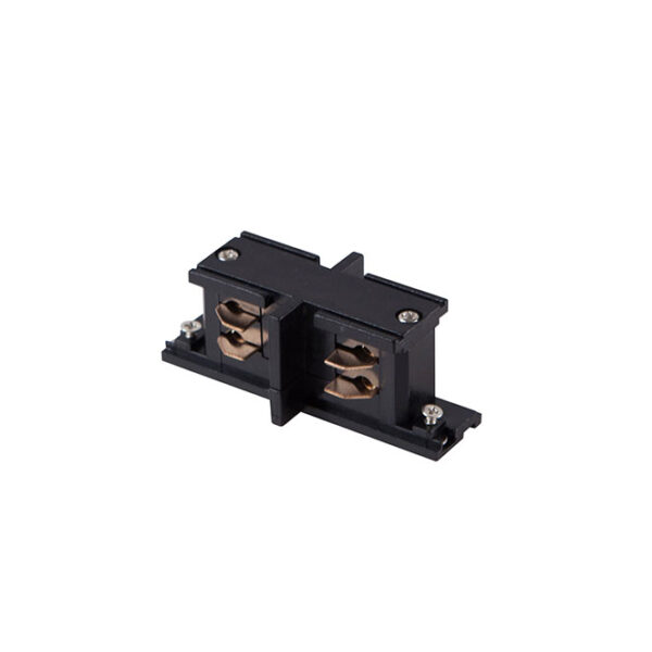 Conector em forma de "I" para calha de superfície LINE PRO (4 condutores) em alumínio preto - Image 2