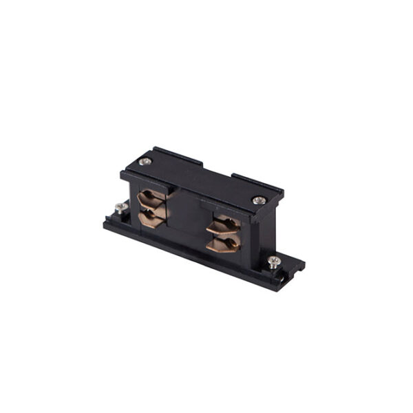 Conector em forma de "I" para calha de encastrar LINE PRO (4 condutores) em alumínio preto - Image 2