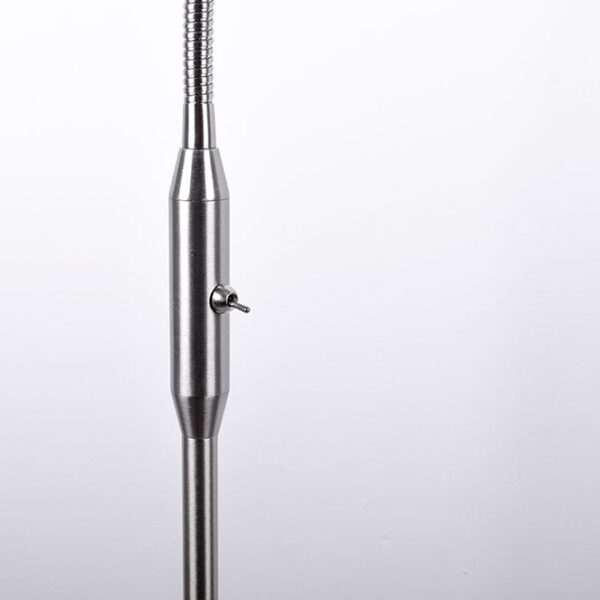 Candeeiro de pé STU 1xG9 Alt.140xD.45cm Níquel - Image 2