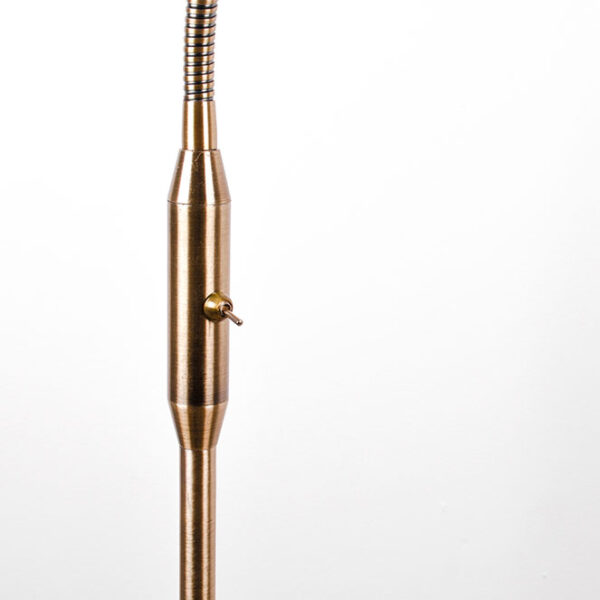 Candeeiro de pé STU 1xG9 Alt.140xD.45cm Oxidado - Image 2