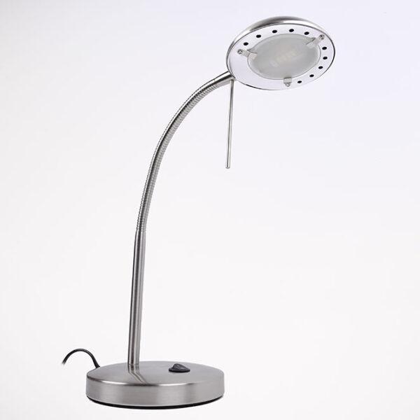 Candeeiro de mesa STU 1xG9 Alt.43xD.28cm Níquel - Image 2