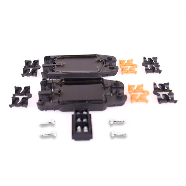 Caixa de ligação estanque IP68 3 vias para cabo de borracha com D.externo=6,5..12mm, em Nylon preto - Image 3