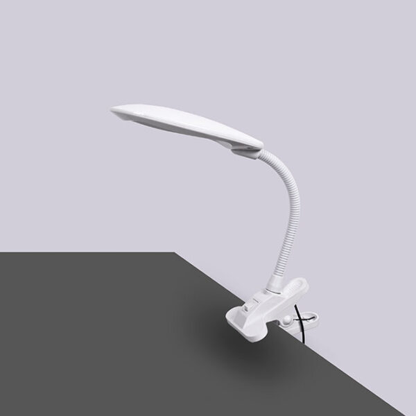 Candeeiro de mesa ALBA 5W LED 4000K com mola Alt.40cm branco - Image 2