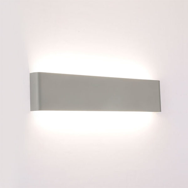 Aplique 9254 20W LED 1400lm 4000K C.41xL.3xAlt.8,5cm Cinzento - Image 2