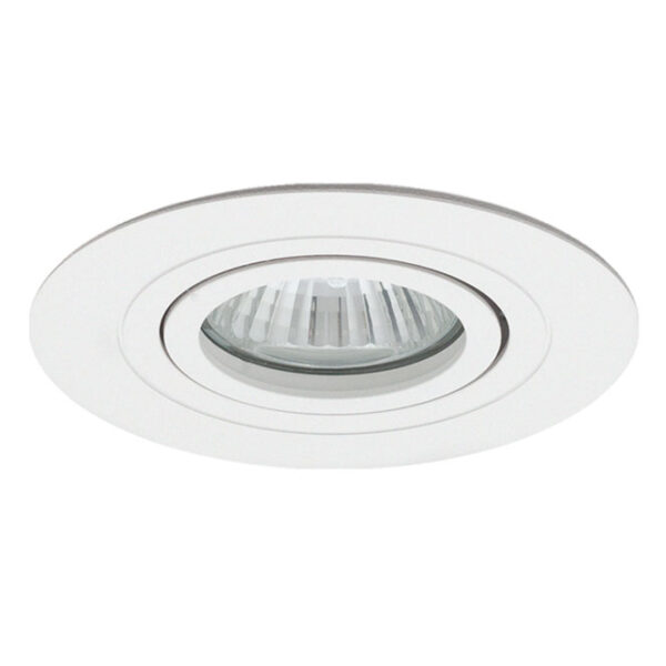 Foco de encastrar EROS redondo rotativo 1xGU10 Alt.2,5xD.10cm Branco - Image 2